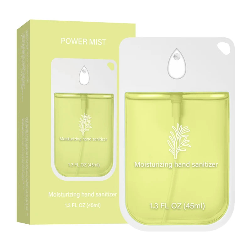 Moisturizing Hand Sanitizer Travel Size (45ml Each) for Soft & Clean Hands - Alcohol-Free, Skin-Friendly Care, 10 Available