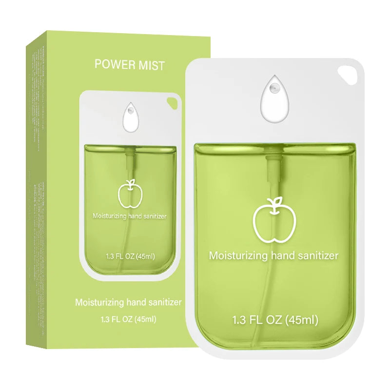 Moisturizing Hand Sanitizer Travel Size (45ml Each) for Soft & Clean Hands - Alcohol-Free, Skin-Friendly Care, 10 Available