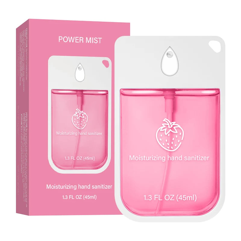 Moisturizing Hand Sanitizer Travel Size (45ml Each) for Soft & Clean Hands - Alcohol-Free, Skin-Friendly Care, 10 Available