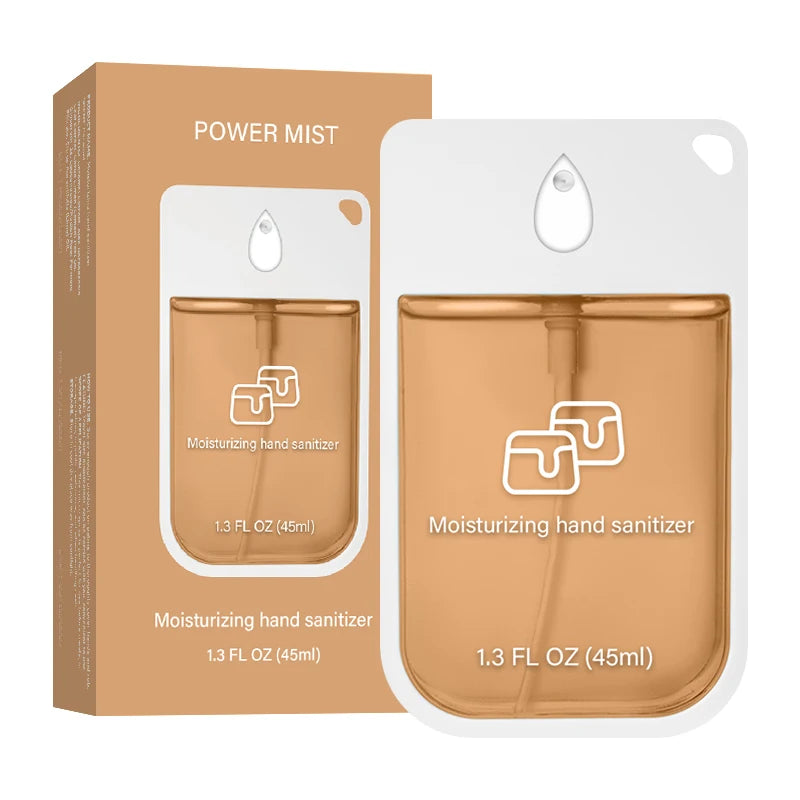 Moisturizing Hand Sanitizer Travel Size (45ml Each) for Soft & Clean Hands - Alcohol-Free, Skin-Friendly Care, 10 Available